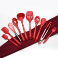 10 pcs silicone kitchen utensil set